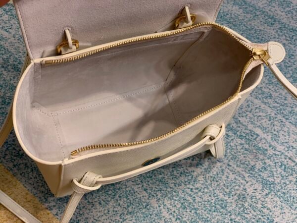 CELINE NANO BELT BAG IN GRAINED CALFSKIN - Apricot color