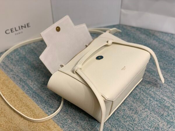 CELINE NANO BELT BAG IN GRAINED CALFSKIN - Apricot color