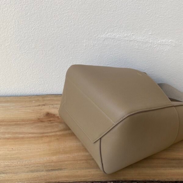 189593AH4-18TP (3) Celine Soft Grained Calfskin Sangle Bucket Bag