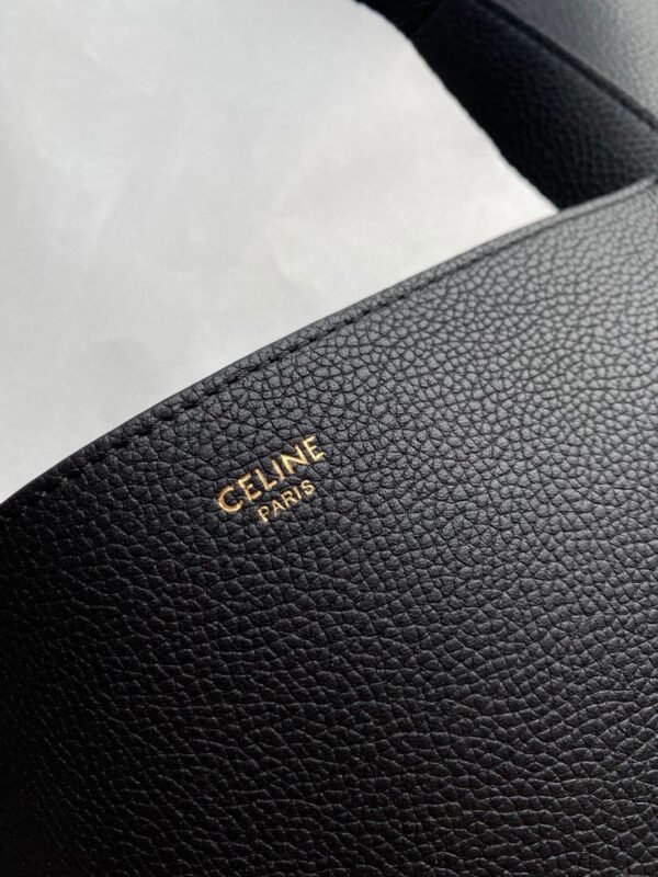 189593AH4-38NO (4) Celine Soft Grained Calfskin Sangle Bucket Bag