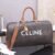 191472CYX-04LU (3) Celine Large Travel Bag IN Triomphe Canvas with Celine Print