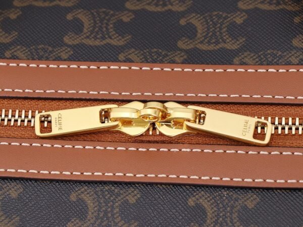 191472CYX-04LU (4) Celine Large Travel Bag IN Triomphe Canvas with Celine Print