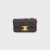 194142CUZ-04LU (1) Celine SHOULDER BAG CLAUDE IN Triomphe canvas and calfskin
