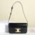 CELINE SHOULDER BAG CLAUDE IN SHINY CALFSKIN - BLACK