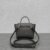 CELINE PICO BELT BAG IN GRAINED CALFSKIN - GREY