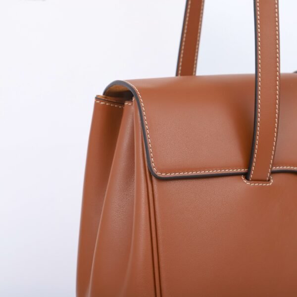 195543CR4-04LU (3) CELINE MEDIUM SOFT 16 BAG IN SUPPLE GRAINED CALFSKIN