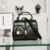 197983BEY-38NO (2) CELINE MINI 16 IN SATINATED CALFSKIN BLACK