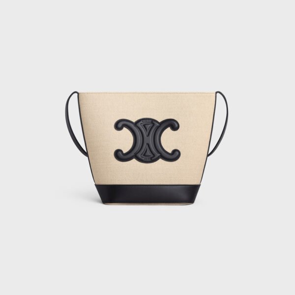 CELINE SMALL BUCKET CUIR TRIOMPHE IN Smooth Calfskin