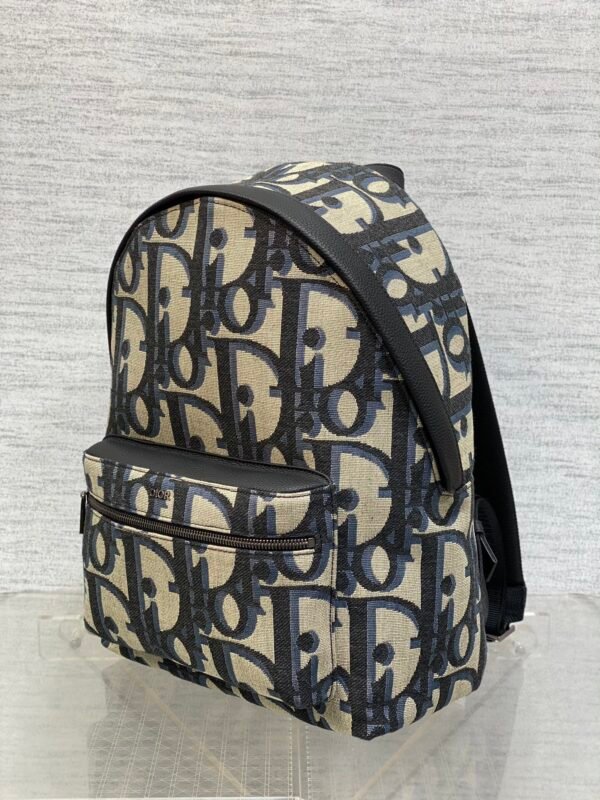 Balo Dior Rider Backpack Beige Black