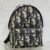 Balo Dior Rider Backpack Beige Black
