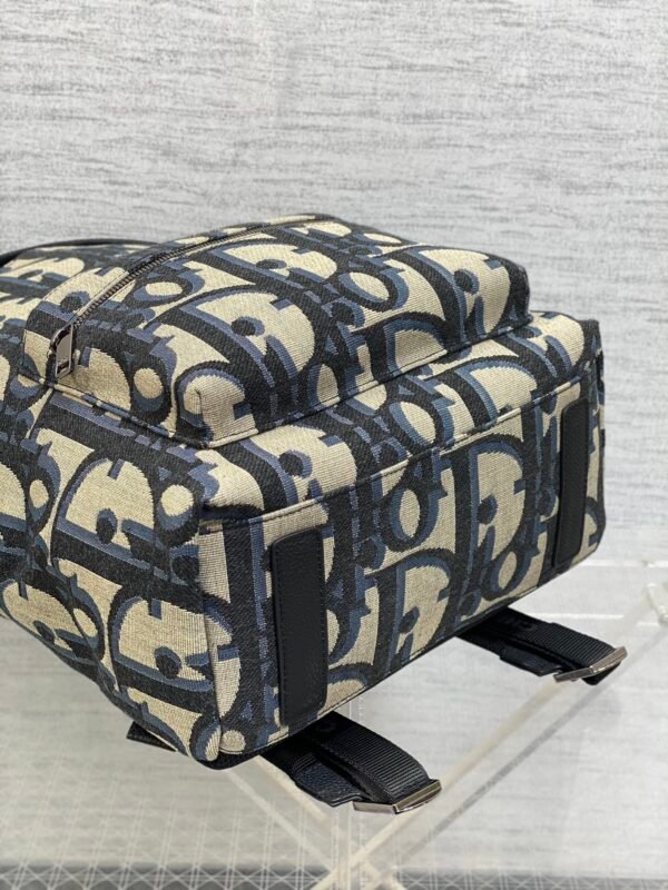 Balo Dior Rider Backpack Beige Black