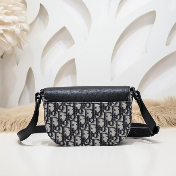 Mini Saddle Messenger Bag with Flap