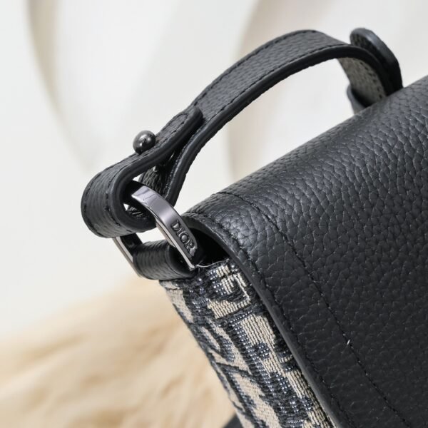 Mini Saddle Messenger Bag with Flap