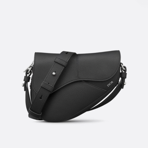 Dior Mini Saddle Bag Black