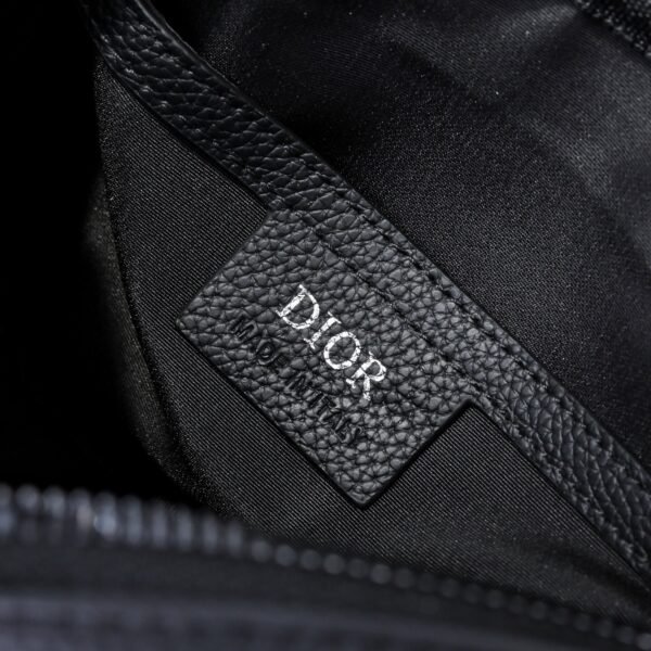 2ADCA543KEN_H00N (8) Dior Mini Saddle Bag Black