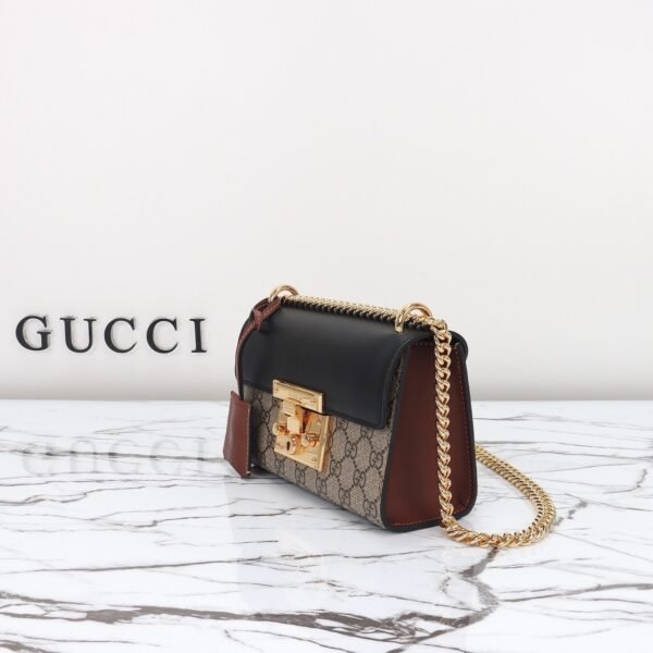 PADLOCK SMALL SHOULDER BAG