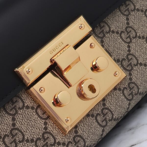 PADLOCK SMALL SHOULDER BAG