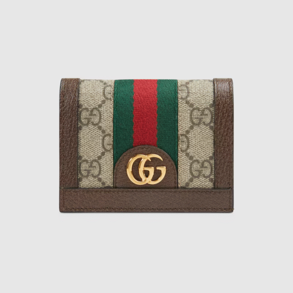 523155 96IWG 8745 (1) OPHIDIA GG CARD CASE WALLET