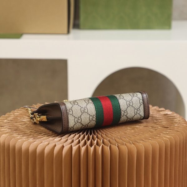 602676K05NB8745 (8) GUCCI GG Supreme Ophidia Mini Shoulder Crossbody Bag