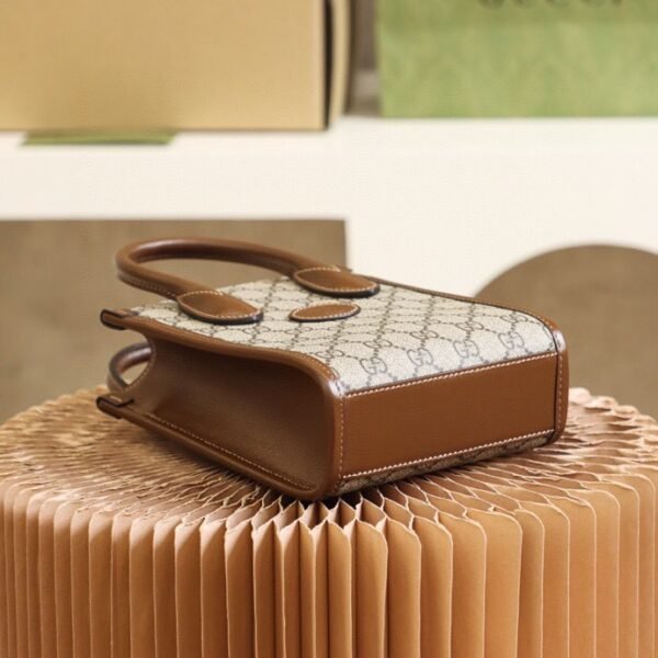 GG Supreme Interlocking G Mini Tote