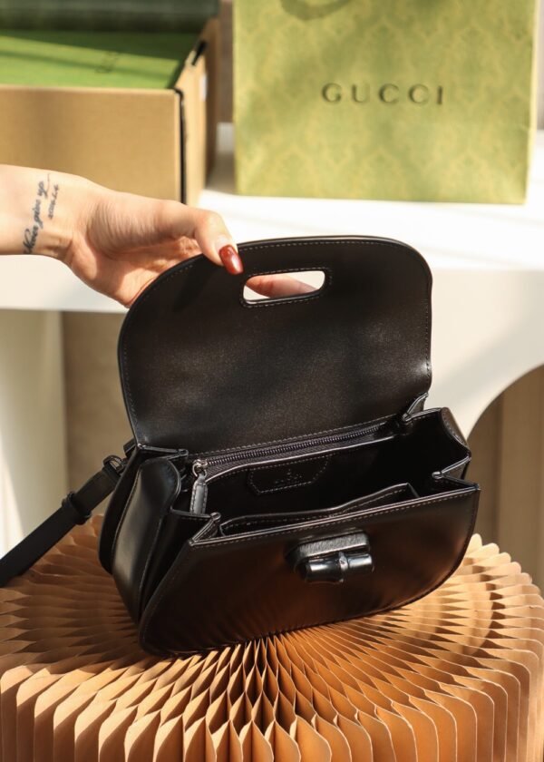 GUCCI BAMBOO 1947 series bamboo small handbag
