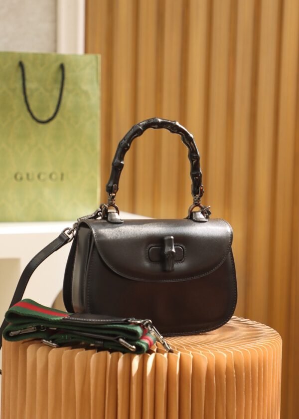 GUCCI BAMBOO 1947 series bamboo small handbag
