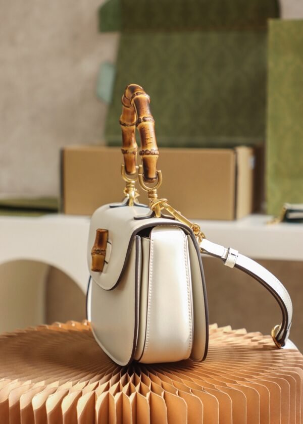 GUCCI BAMBOO 1947 series bamboo small handbag