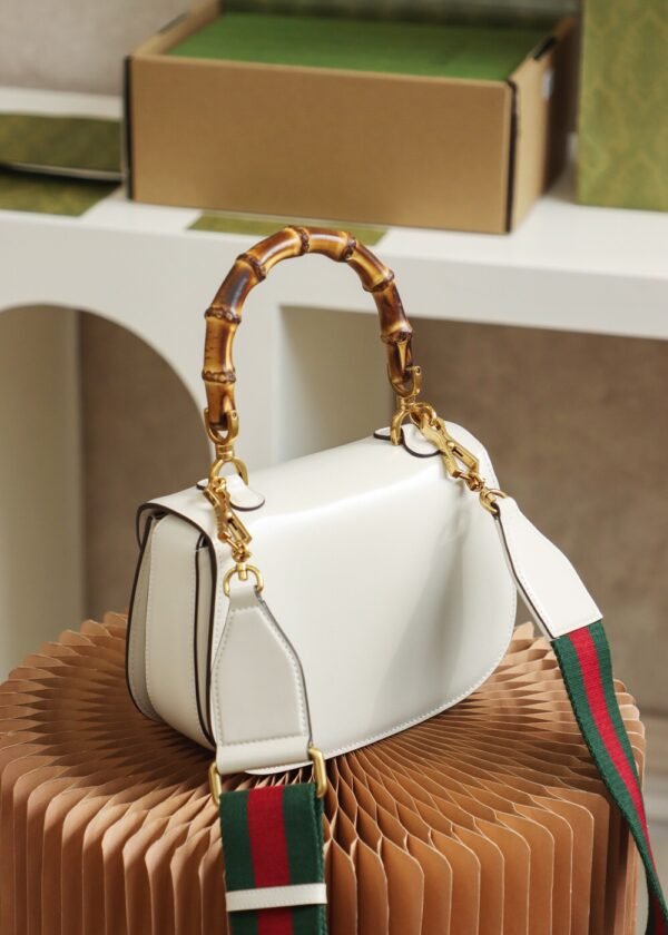 GUCCI BAMBOO 1947 series bamboo small handbag