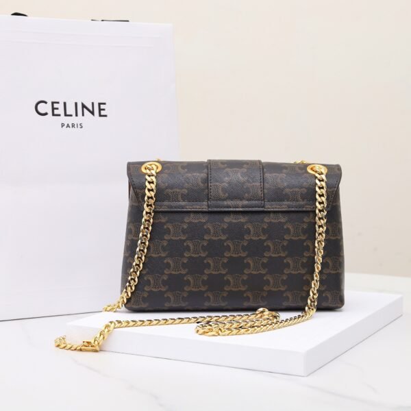 TEEN CELINE VICTOIRE BAG in Triomphe Canvas