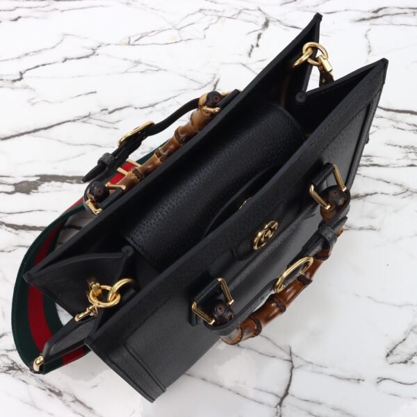 GUCCI DIANA series medium bamboo tote bag