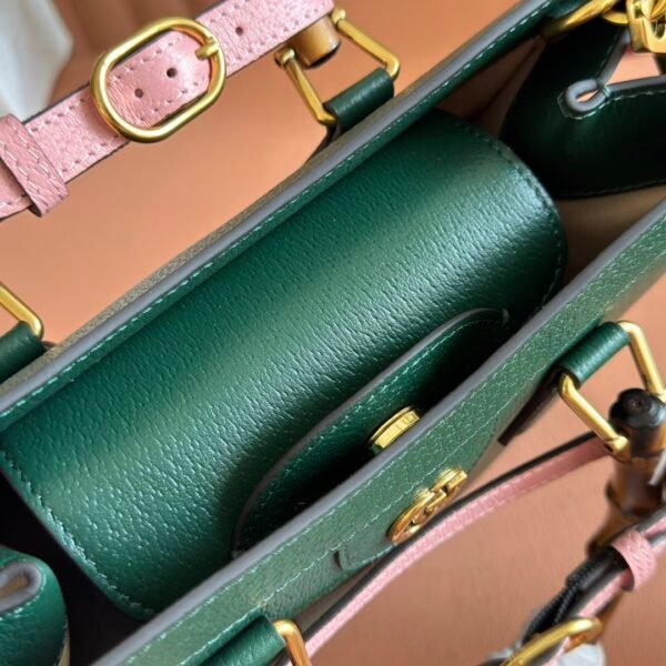 GUCCI DIANA series medium bamboo tote bag