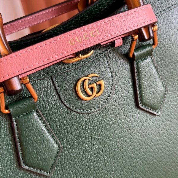 GUCCI DIANA series medium bamboo tote bag
