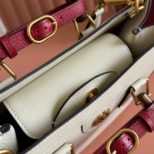 GUCCI DIANA series medium bamboo tote bag