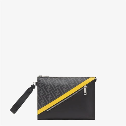 7VA491A9XSF0R2A (1) Fendi Diagonal Clutch