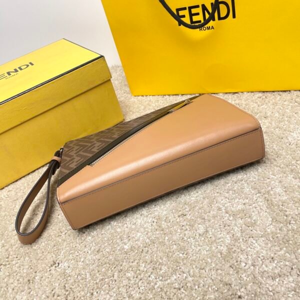 Fendi Diagonal Flat Pouch