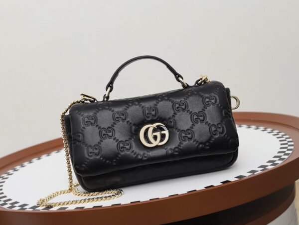 806017 AAD5U 1000 (7) GG MILANO small top handle bag