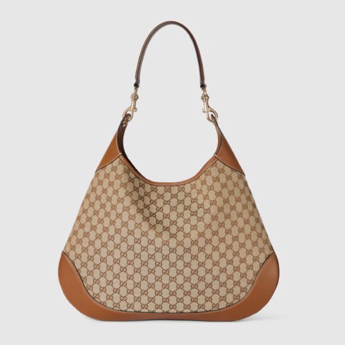 815924 HAAKG 9755 (1) GUCCI BODY double lock oversized shoulder bag