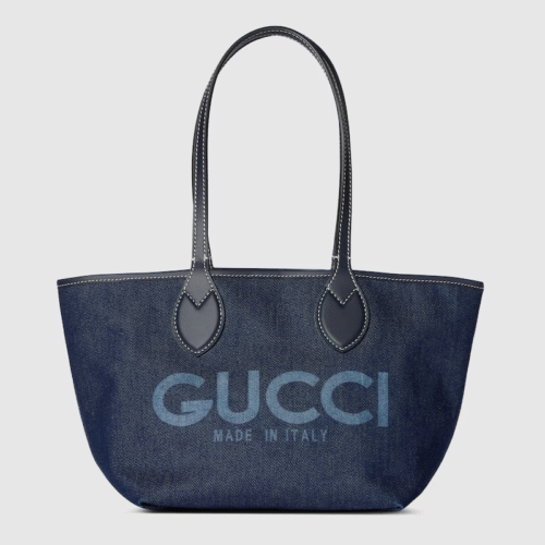 820496 FAD3J 8441 (1) GUCCI TOTISSIMA series small double-sided tote bag