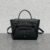 CELINE MICRO BELT BAG IN GRAINED CALFSKIN - BLACK