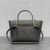 CELINE MINI BELT BAG IN GRAINED CALFSKIN - GREY