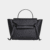 98311 (1) CELINE MINI BELT BAG IN GRAINED CALFSKIN - BLACK