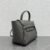 CELINE MINI BELT BAG IN GRAINED CALFSKIN - GREY