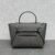 CELINE MINI BELT BAG IN GRAINED CALFSKIN - GREY