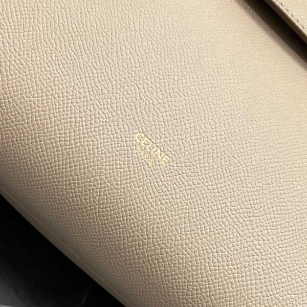 98311-2 (3) CELINE MINI BELT BAG IN GRAINED CALFSKIN - Apricot color