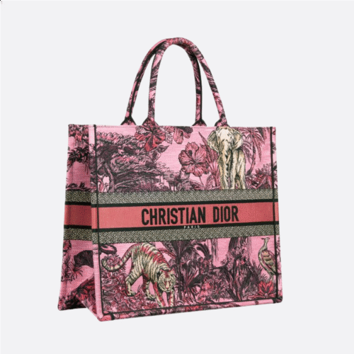 Around the world -H-L (1) Large Dior Book Tote Red