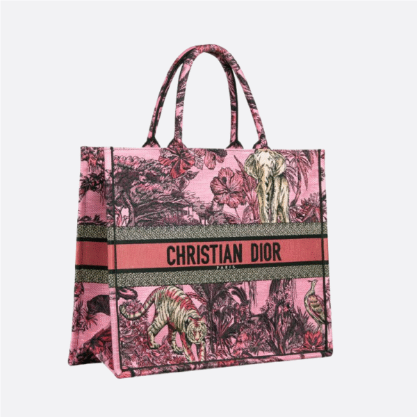 Around the world -H-L (1) Large Dior Book Tote Red