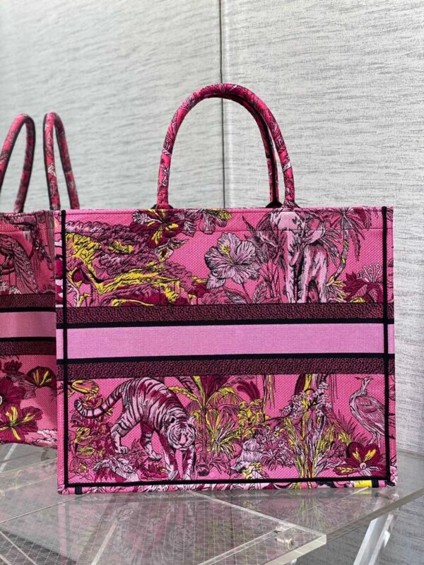 Around the world -H-L (2) Large Dior Book Tote Red