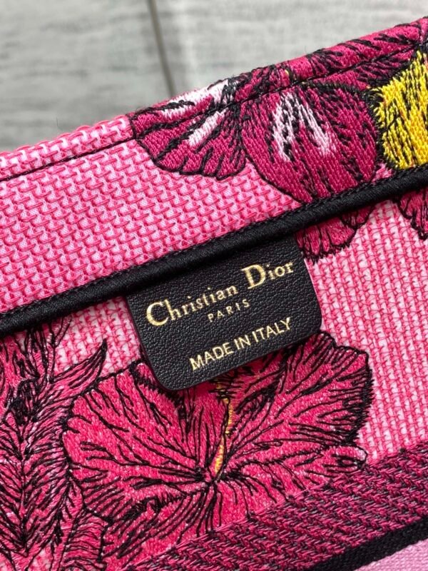 Medium Dior Book Tote Red