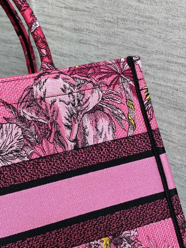 Medium Dior Book Tote Red