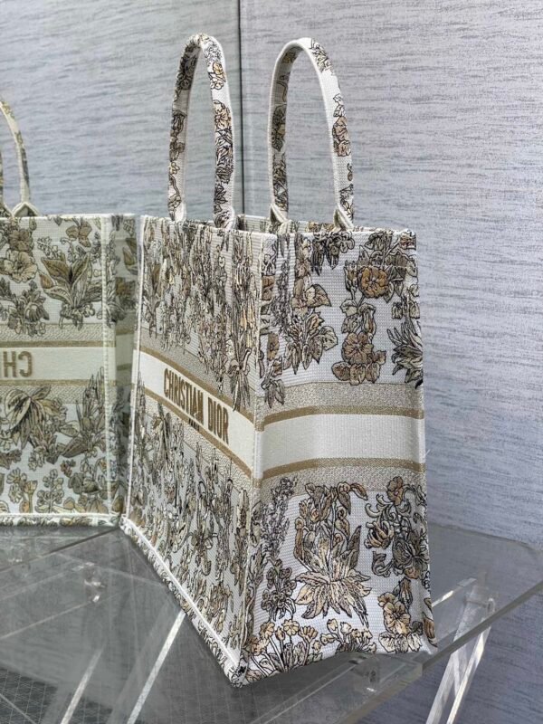 Around the world -J-L (1) Large Dior Book Tote Dark Gold